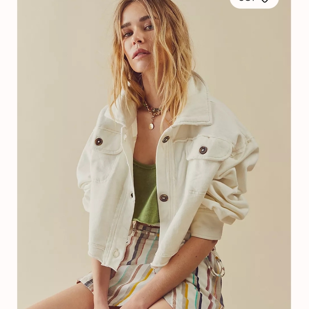 New $98 Saturday Shirt Jacket by Free People